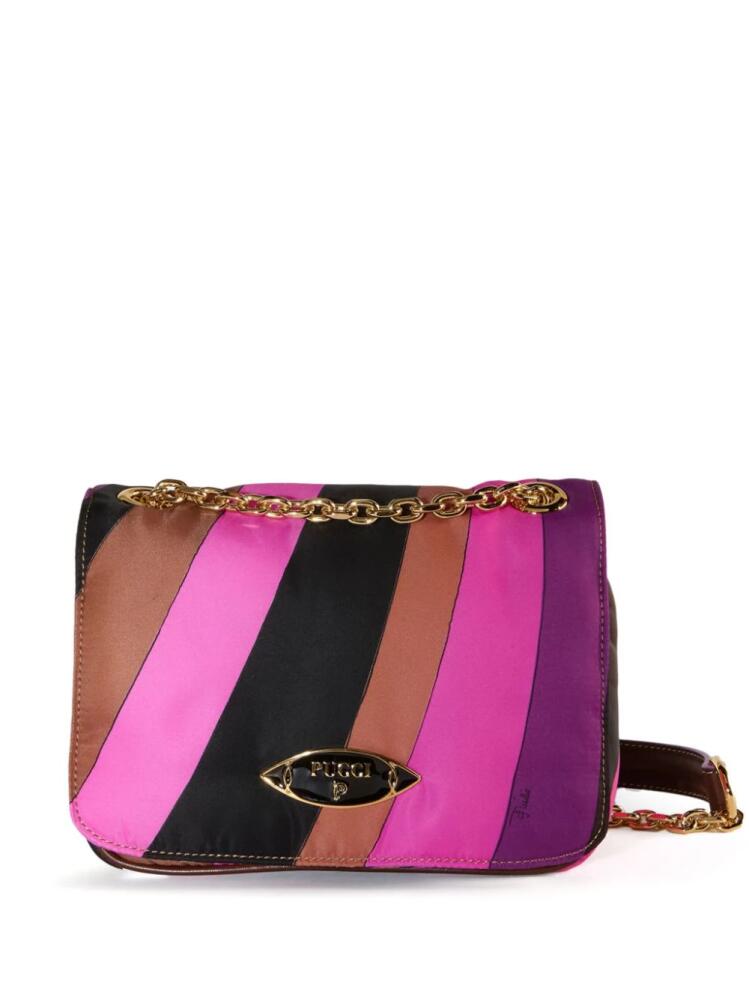 PUCCI graphic-print crossbody bag - Pink Cover