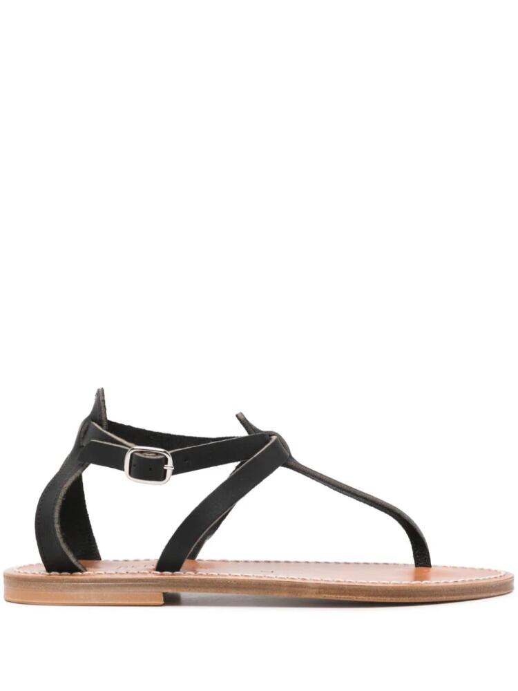 K. Jacques Buffon flat sandals - Black Cover