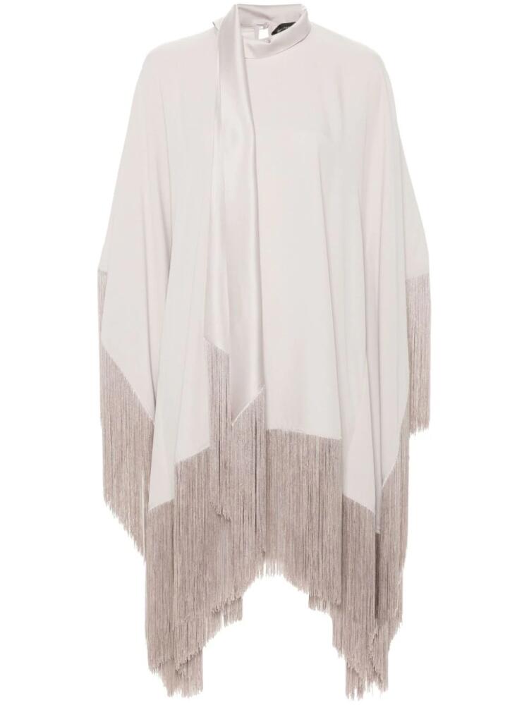 Taller Marmo fringe-detail midi dress - Grey Cover