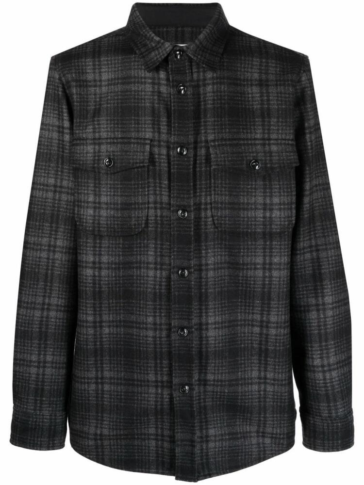 Woolrich Alaskan Melton overshirt - Grey Cover