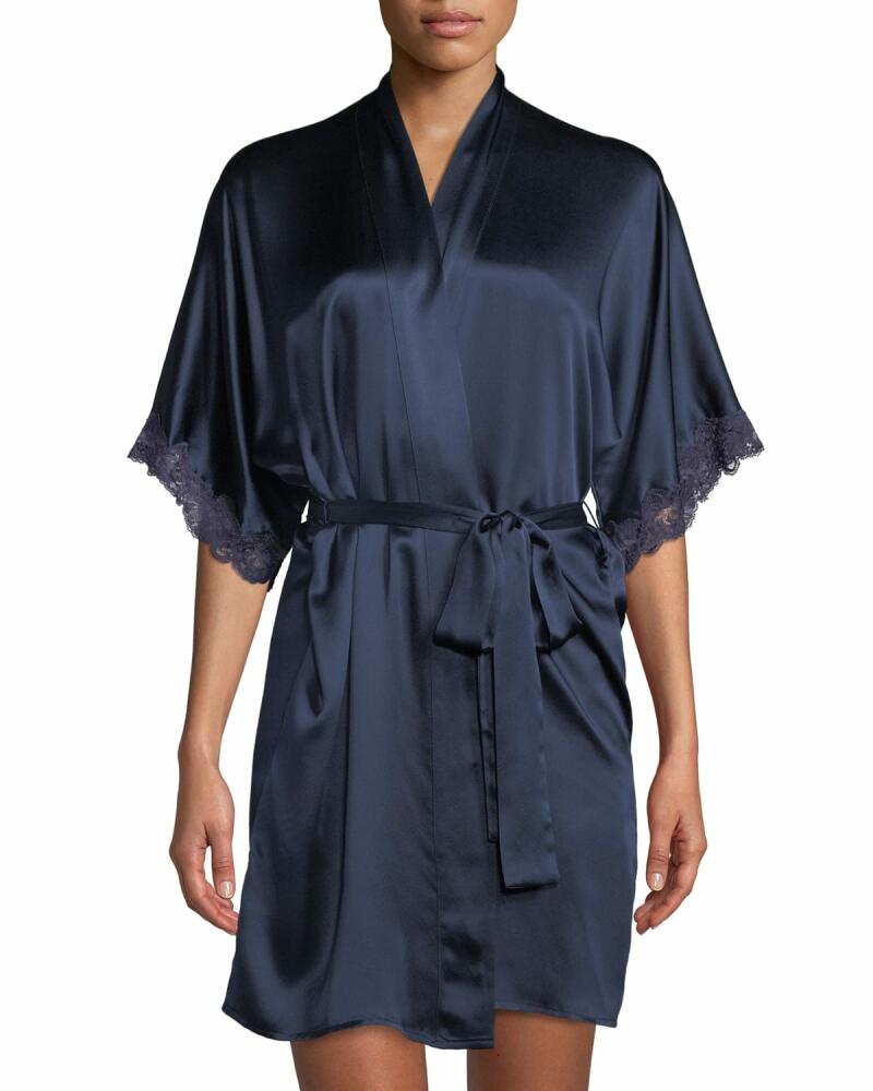 Christine Lingerie Bijoux Short Silk Robe Cover