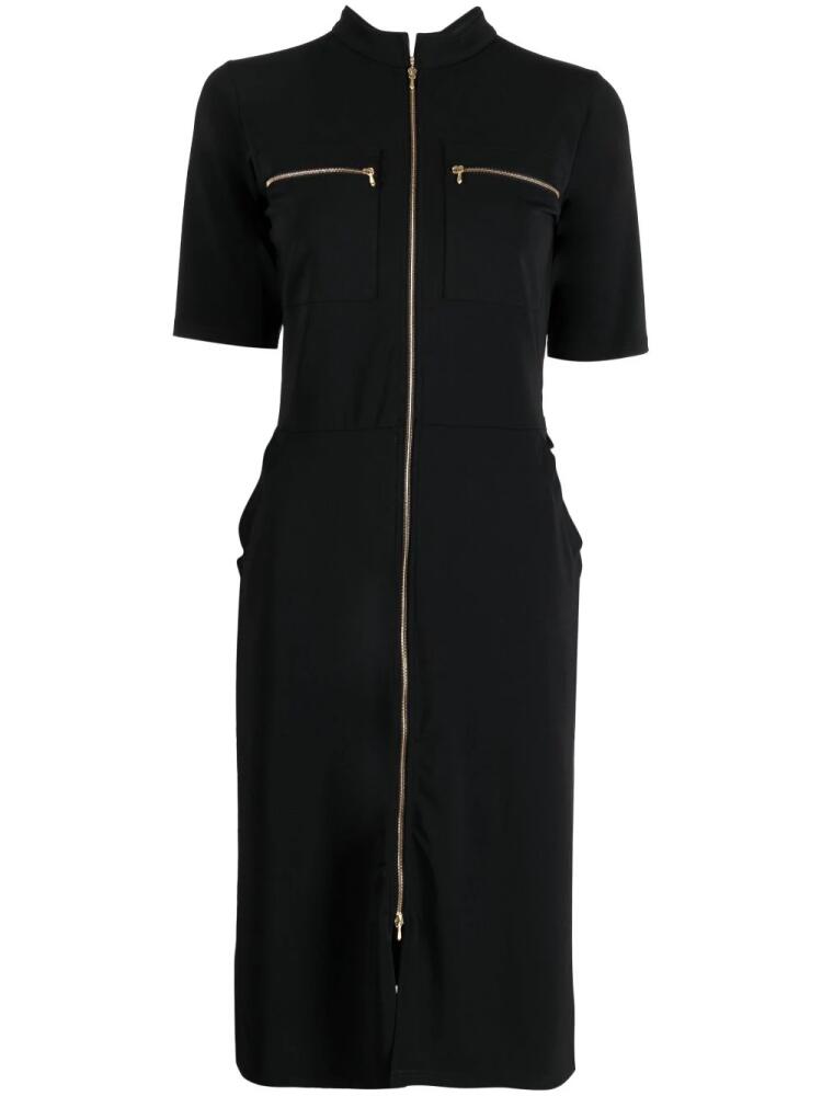 agnès b. Handy zip-up midi dress - Black Cover