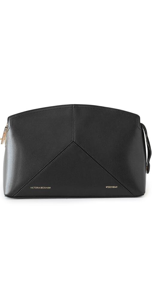 Victoria Beckham Large Clutch Black 1 Cover