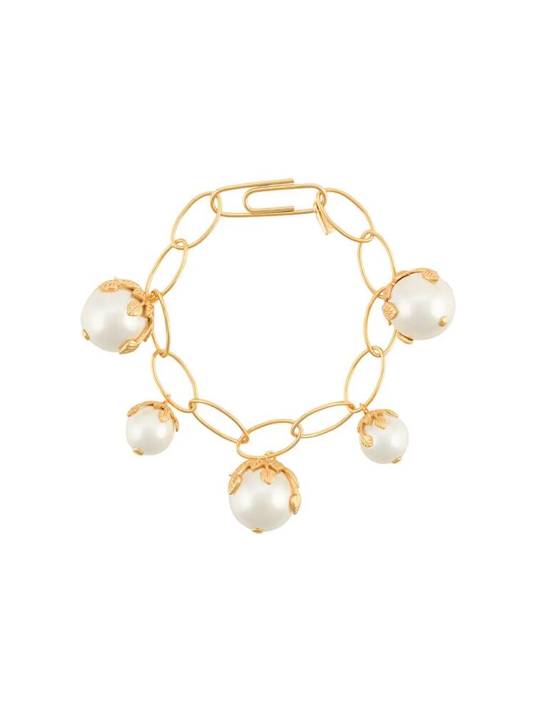 Aurelie Bidermann Albizia bracelet - Gold Cover