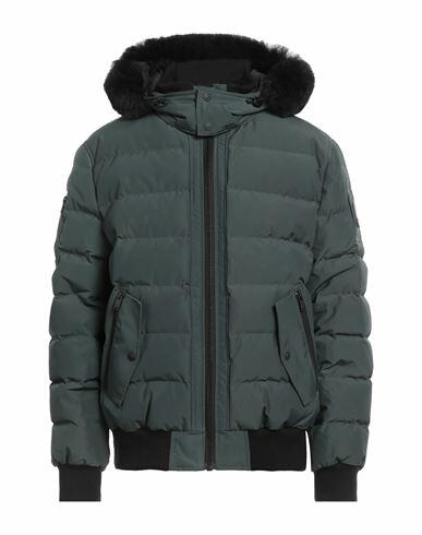 Moose Knuckles Man Puffer Dark green Polyester Cover