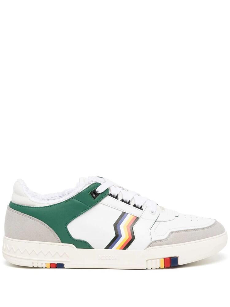 Missoni zigzag-print leather sneakers - Multicolour Cover