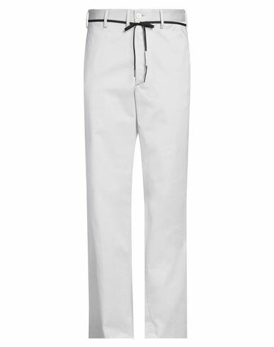 Marni Man Pants Light grey Cotton Cover