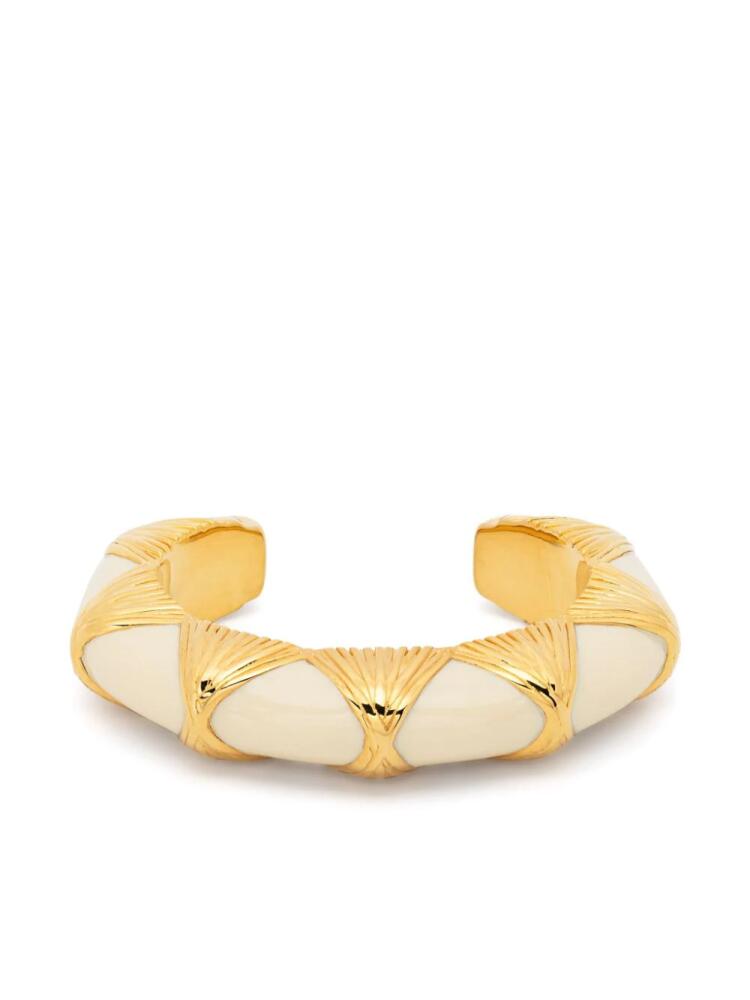 Aurelie Bidermann Rosario open-cuff bracelet - Gold Cover