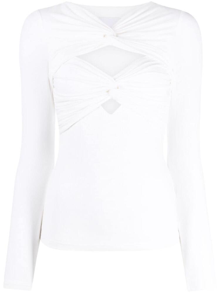 Acler Redland cut-out top - White Cover