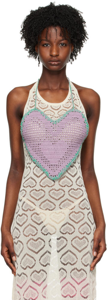 Marco Rambaldi SSENSE Exclusive Purple Heart Camisole Cover