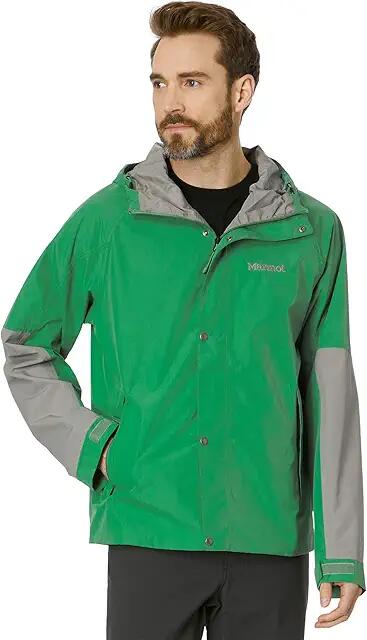 Marmot Cascade Rain Jacket (Clover/Vetiver) Men's Jacket Cover