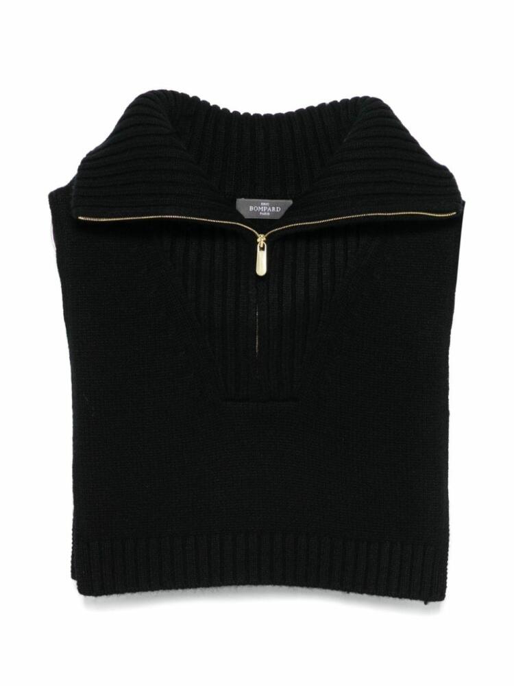 Eric Bompard zip-neck bib - Black Cover