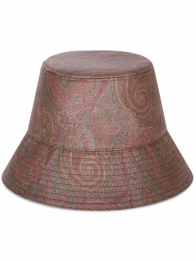 ETRO paisley-print bucket hat - Red Cover