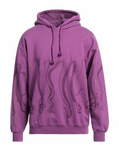 Octopus Man Sweatshirt Purple Cotton Cover