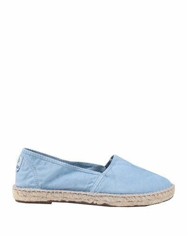 Natural World Woman Espadrilles Light blue Organic cotton Cover