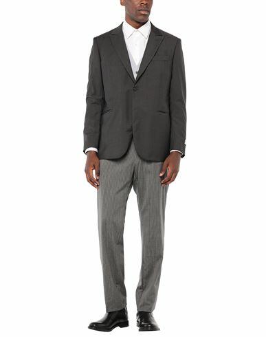 Tombolini Man Suit Steel grey Virgin Wool Cover