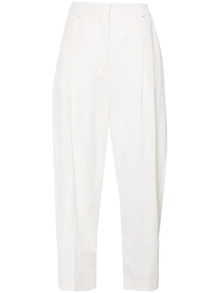 Stella McCartney tapered cropped trousers - Neutrals Cover