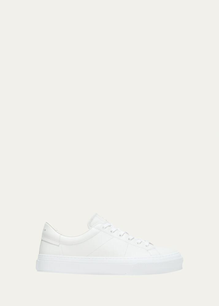 Givenchy Men's City Sport Leather Low-Top Sneakers Cover