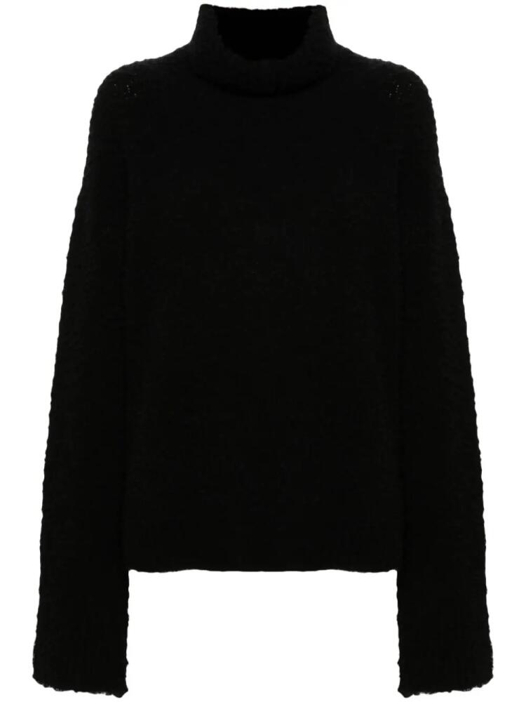 Uma Wang roll-neck jumper - Black Cover