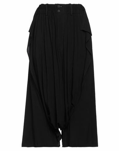 Yohji Yamamoto Woman Pants Black Rayon Cover