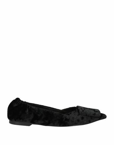 Bibi Lou Woman Ballet flats Black Textile fibers Cover