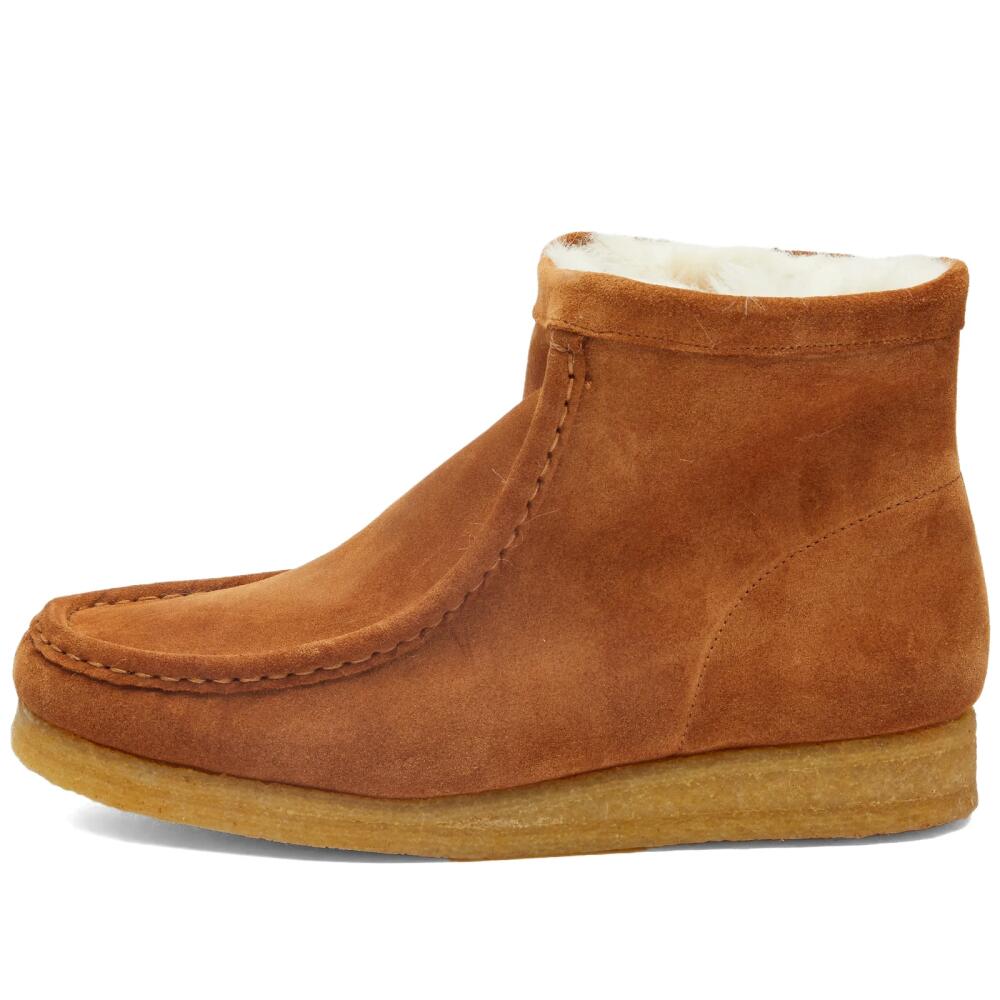 Clarks Originals Women's Wallabee Hi Boots in Caramel Cover