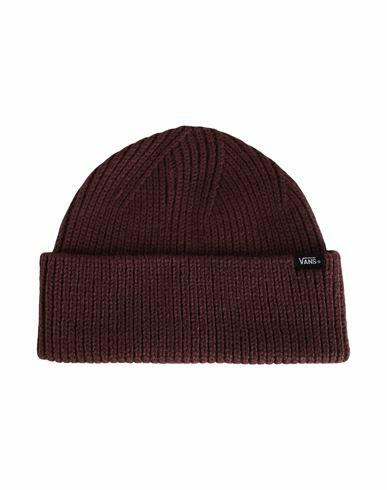 Vans Wm Shorty Beanie Woman Hat Burgundy Acrylic Cover