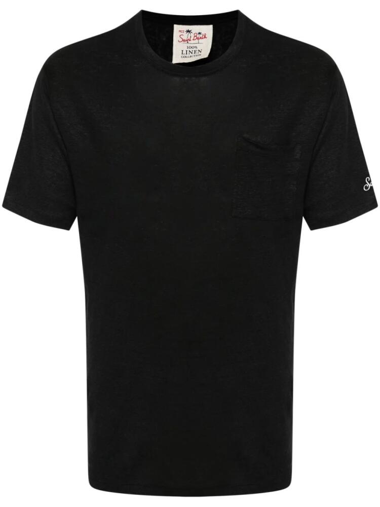 MC2 Saint Barth Ecstasea linen T-shirt - Black Cover