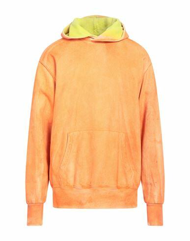 Not So Normal Man Sweatshirt Orange Cotton Cover