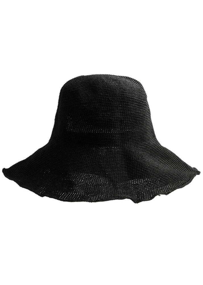 Toteme Straw sun hat - Black Cover