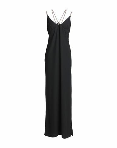 Monique Garçonne Woman Maxi dress Black Polyester Cover