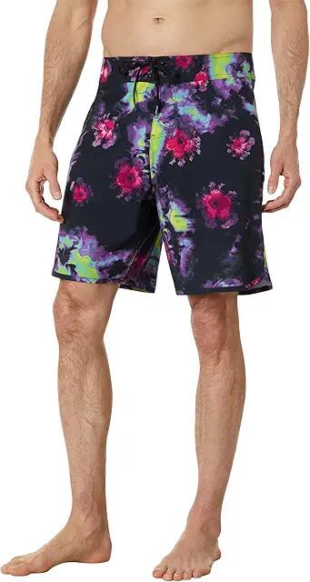 Oakley Floral Splash 19 Boardshorts (Acid Flower Print) Men's Swimwear Cover