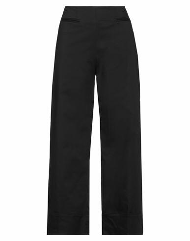 Nenette Woman Pants Black Cotton, Polyamide, Elastane Cover