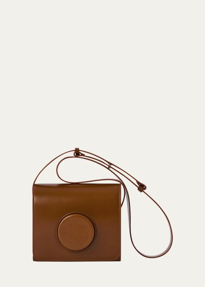 LEMAIRE Flap Leather Camera Crossbody Bag Cover