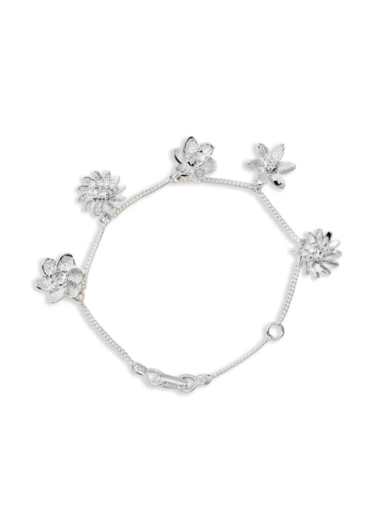 TANE México 1942 I Paint Flowers bracelet - Silver Cover