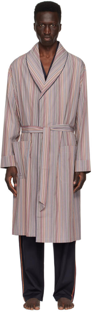 Paul Smith Multicolor Signature Stripe Robe Cover