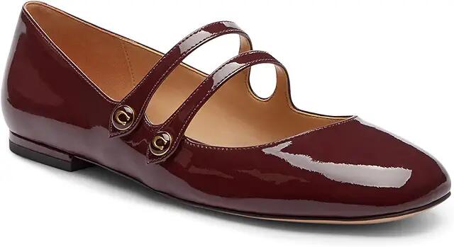 COACH Winley Mary Jane (Merlot) Women's Flat Shoes Cover