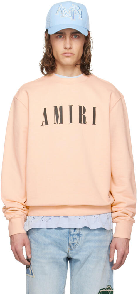 AMIRI Pink Core Sweatshirt Cover