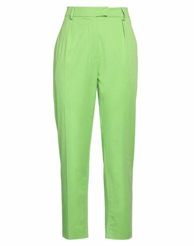 Max Mara Studio Woman Pants Green Cotton, Elastane Cover