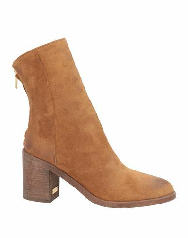 Golden Goose Woman Ankle boots Camel Leather Cover