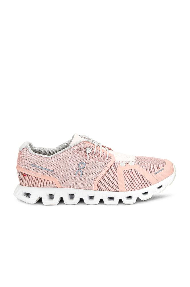 On Cloud 5 Sneaker in Pink Cover