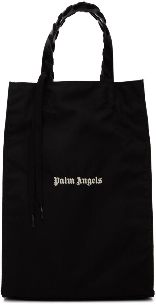 Palm Angels Black Logo Tote Cover