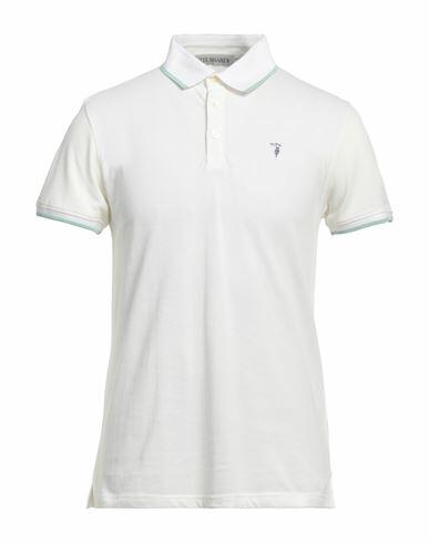 Trussardi Man Polo shirt White Cotton Cover