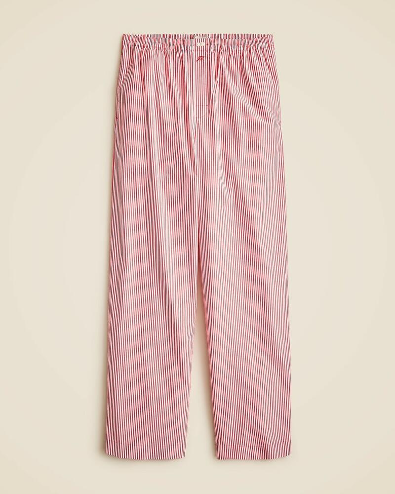 J.Crew Pajama pant in striped cotton poplin Cover