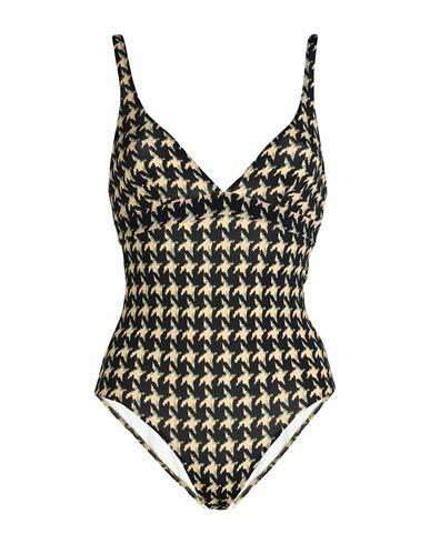 Siyu Woman One-piece swimsuit Black Polyamide, Elastane Cover