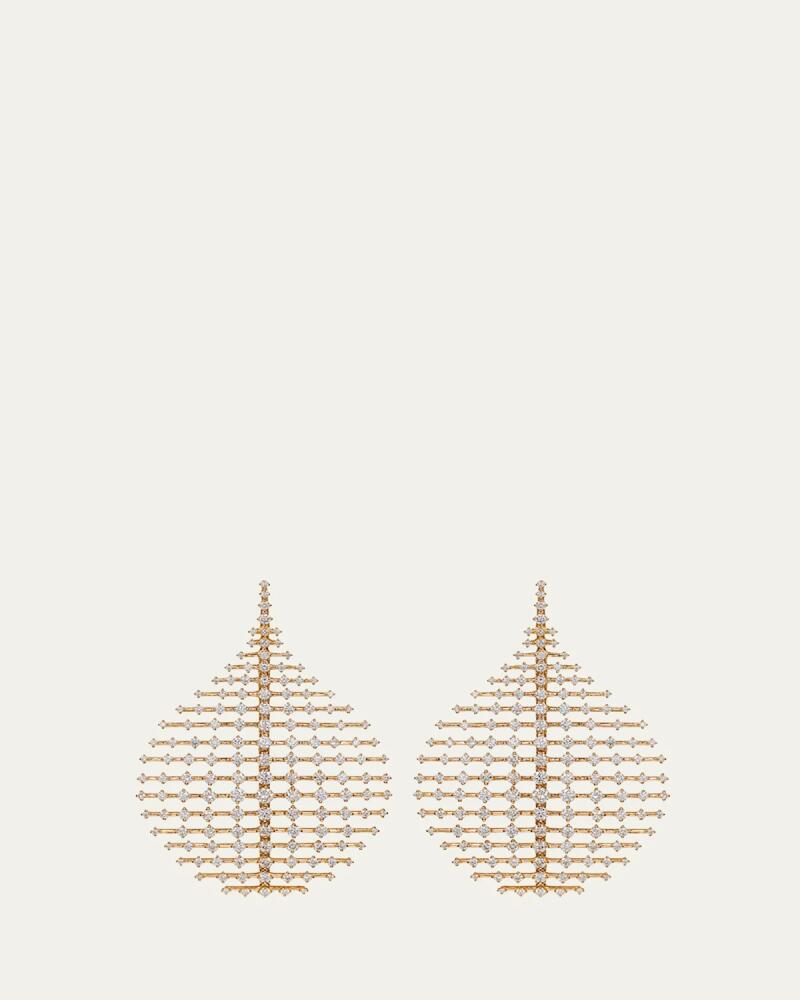 Fernando Jorge Medium Plus Disco Earrings in Yellow Gold and Diamonds Cover