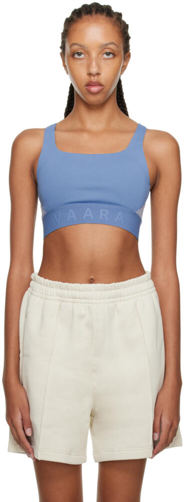 VAARA Blue Padded Sport Bra Cover