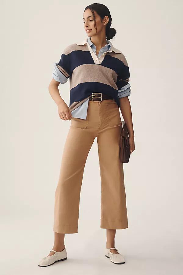 The Colette Cropped Wide-Leg Pants by Maeve Cover