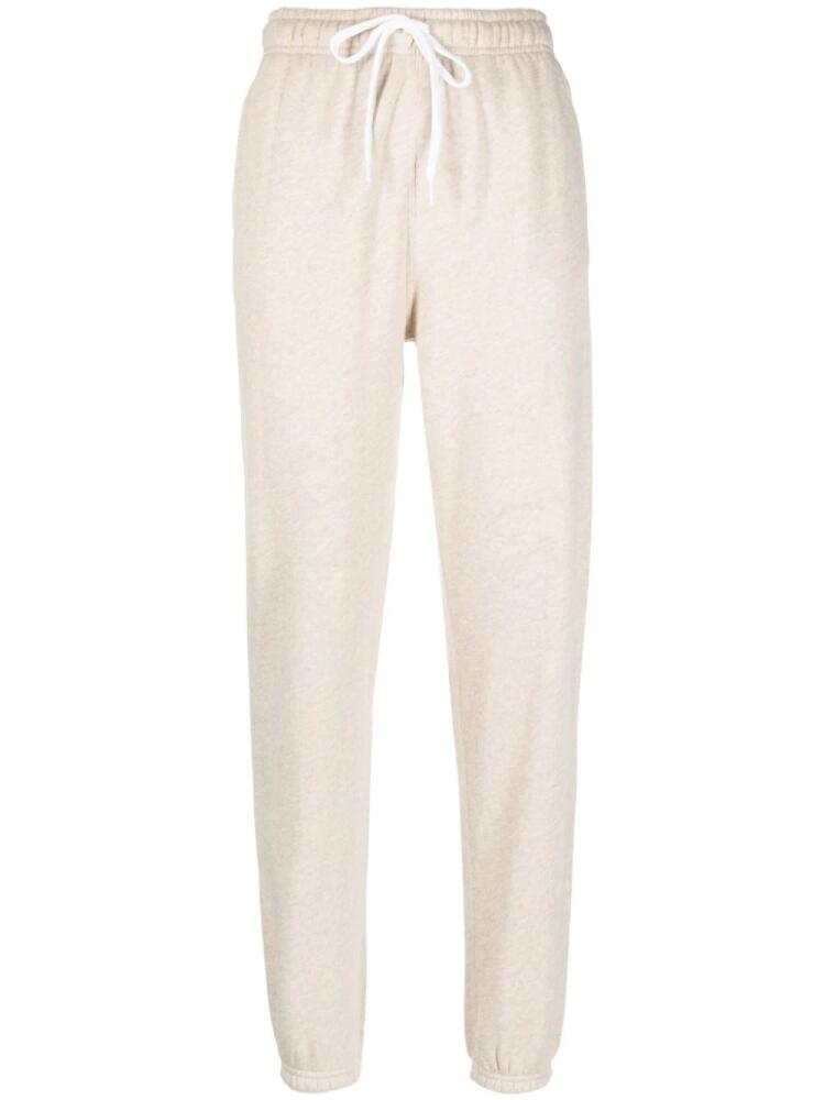 Polo Ralph Lauren Polo-Pony embroidered drawstring track pants - Neutrals Cover