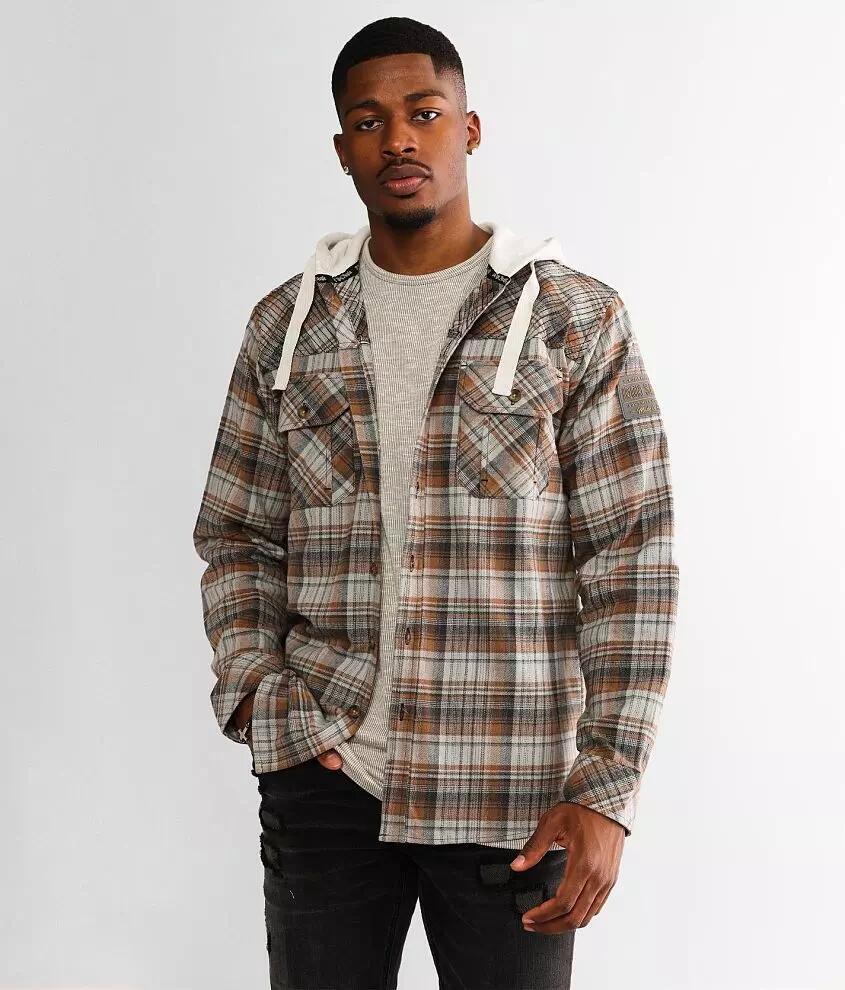 Howitzer Casemate Flannel Hooded Shirt Cover